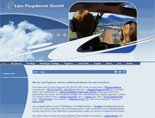 Tablet Screenshot of lips-flugdienst.de